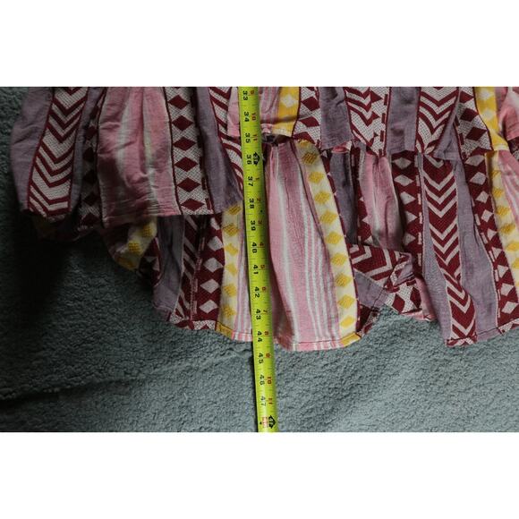 New Devotion Twins Ella Dress Medium Pink Yellow Multicolor Tunic Pullover - Picture 8 of 8